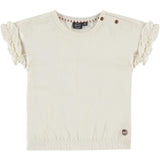 Flutter Sleeve Cinched Waist T-Shirt