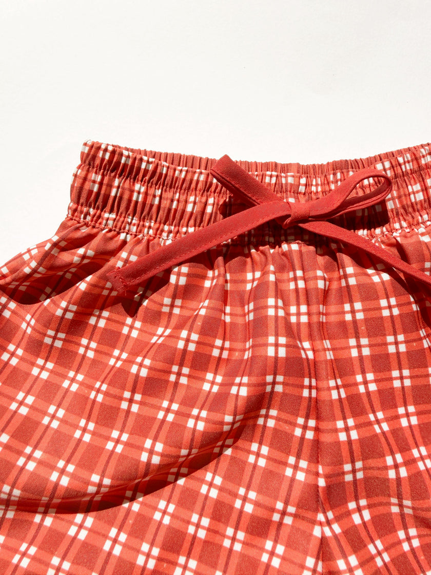 Talmadge Trunk | Cherry Check