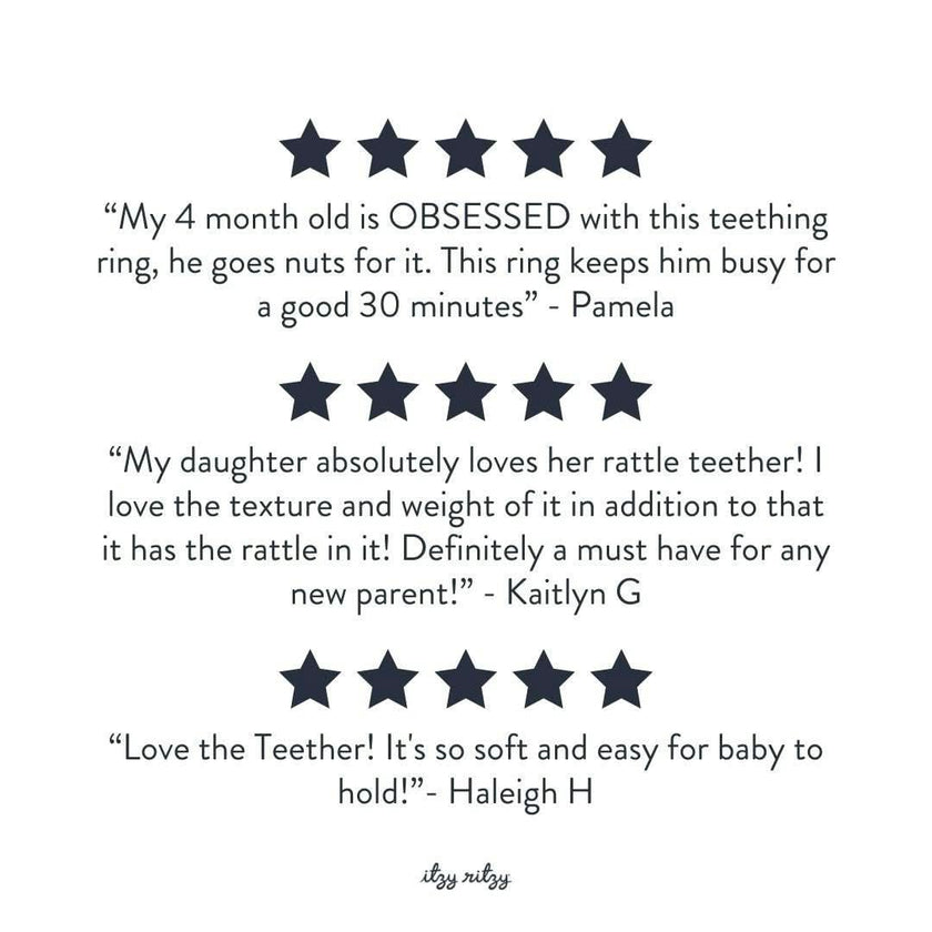 Ritzy Rattle Pal™ Plush Rattle with Teether