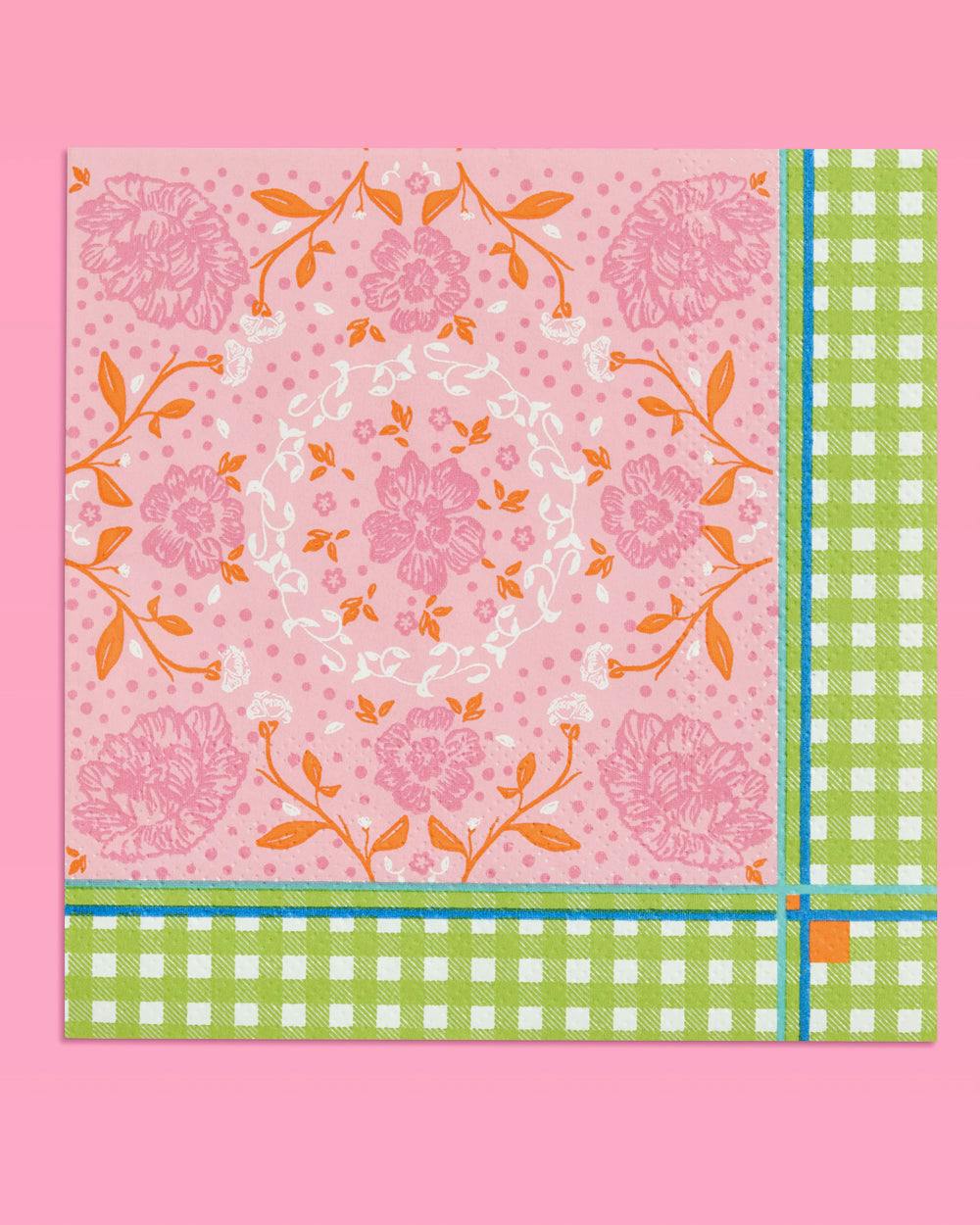 Mahjong Napkins - 24 paper napkins
