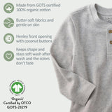 PAYTON 5-Pack Waffle Henleys