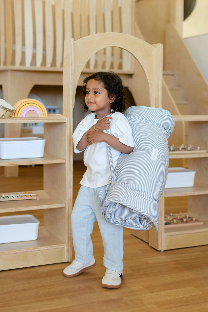 Organic Toddler Nap Roll-N-Rest Mat Set