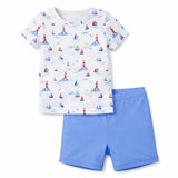 Sail Boat Print Two Piece Set