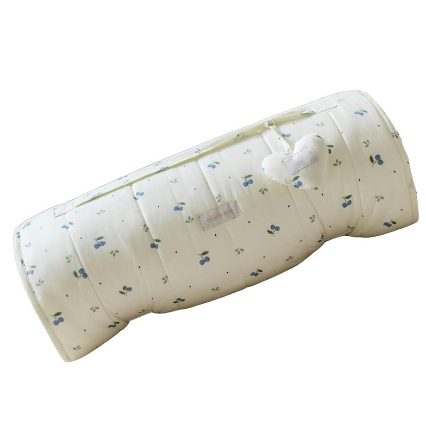 Organic Toddler Nap Roll-N-Rest Mat Set (Blueberry)