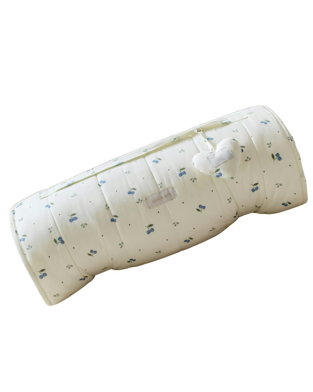 Organic Toddler Nap Roll-N-Rest Mat Set (Blueberry)
