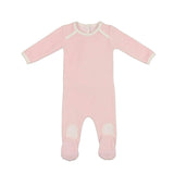Velour Patch Footie