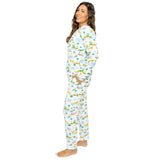 Women's Trunks Up Jersey Long PJ Set