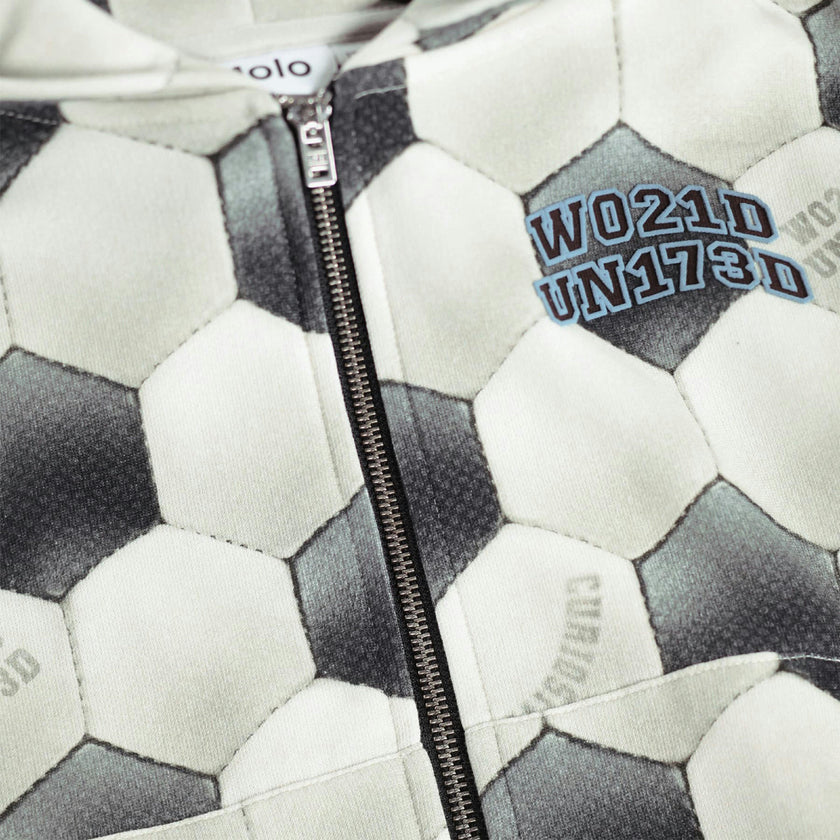 Gray Mazz Football Moon Hoodie