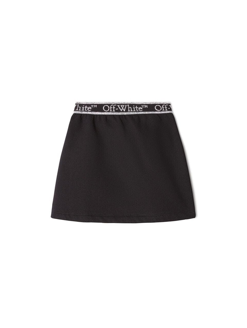 Black Bookish Logoband Sweatskirt