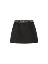 Black Bookish Logoband Sweatskirt