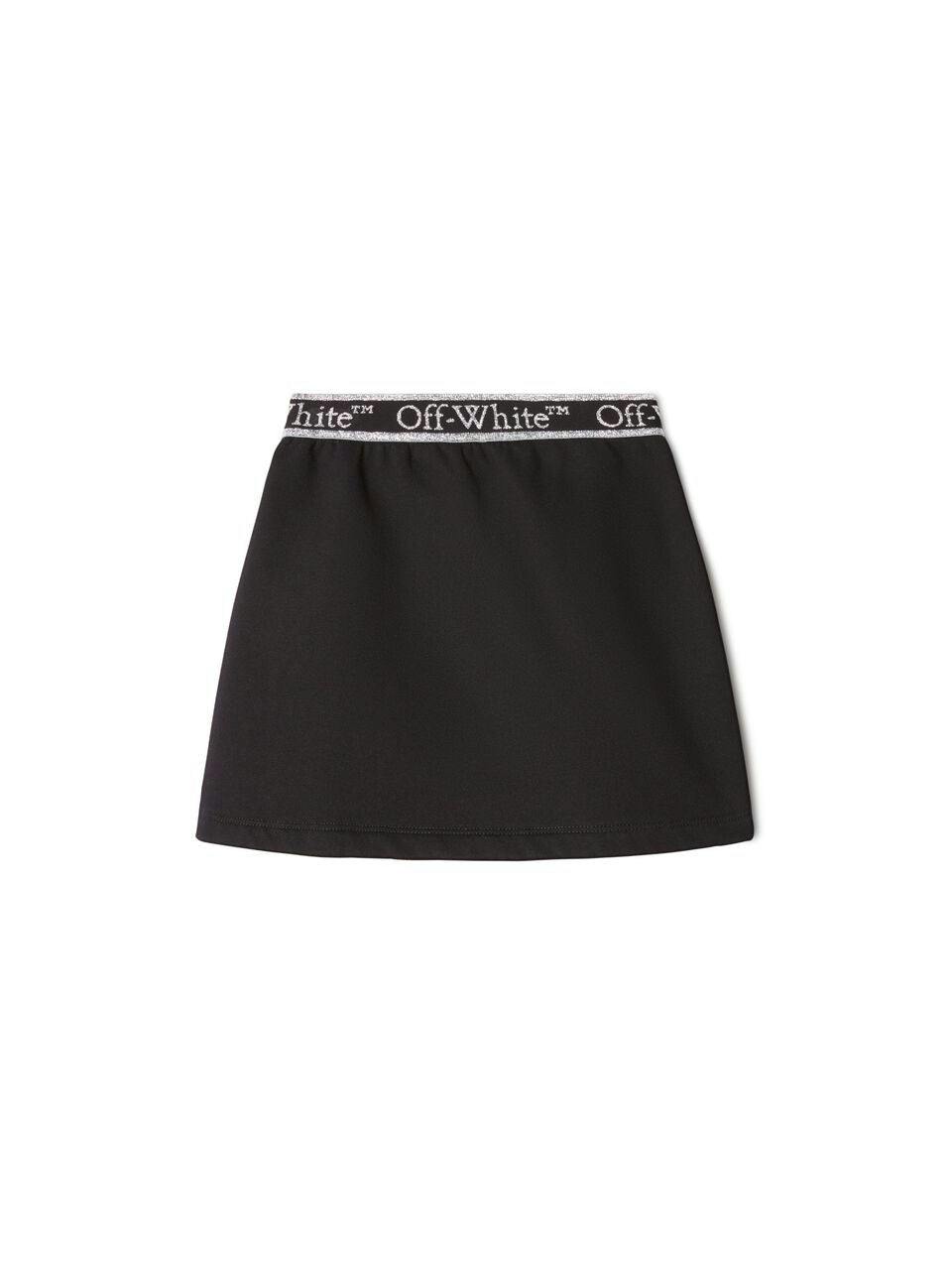 Black Bookish Logoband Sweatskirt