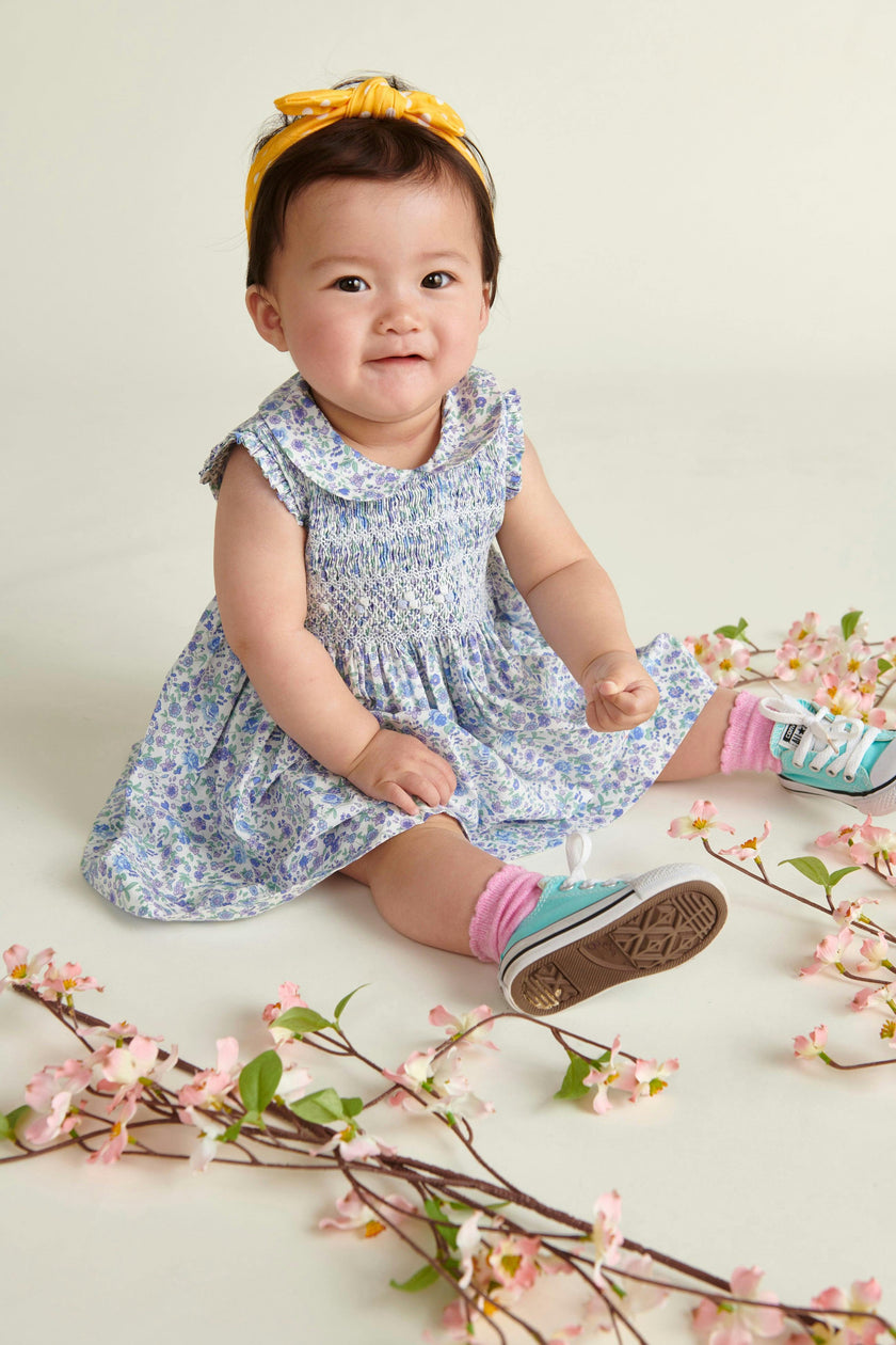 Hand-Smocked Baby Dress Cadence