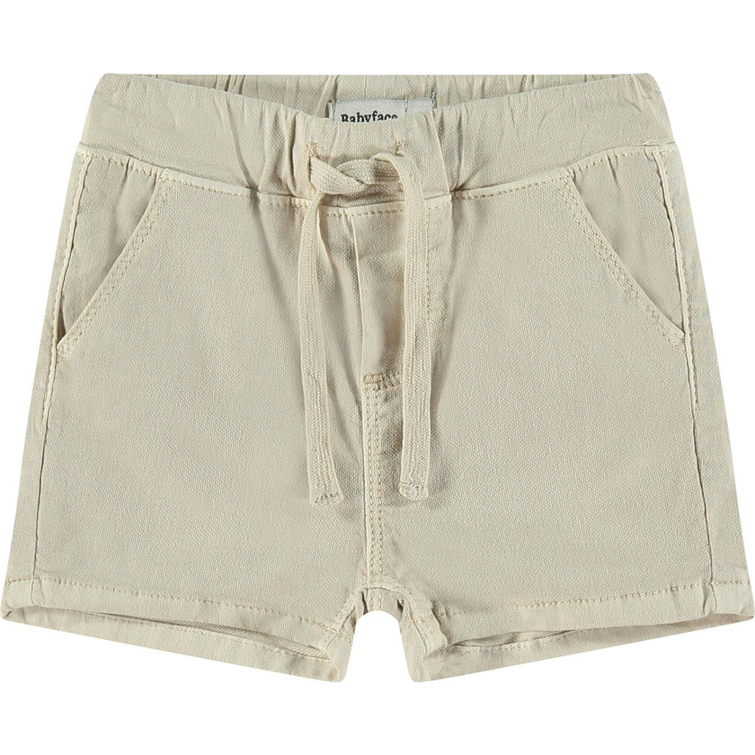 Twill 2-Pocket Drawstring Shorts