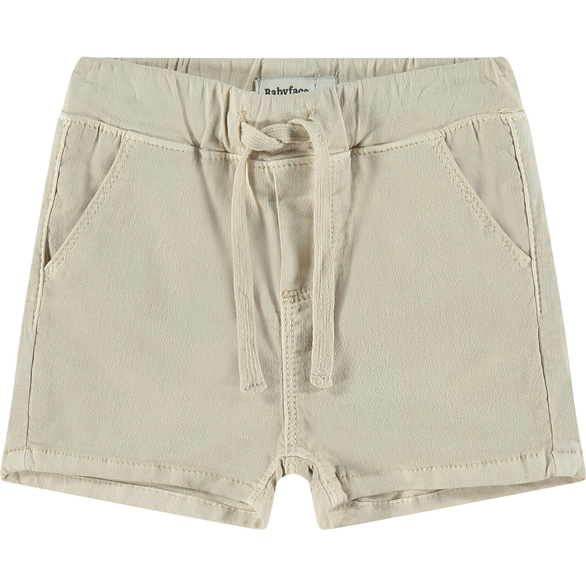Twill 2-Pocket Drawstring Shorts