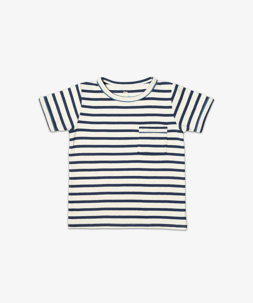 Willie T-Shirt, Navy Stripe