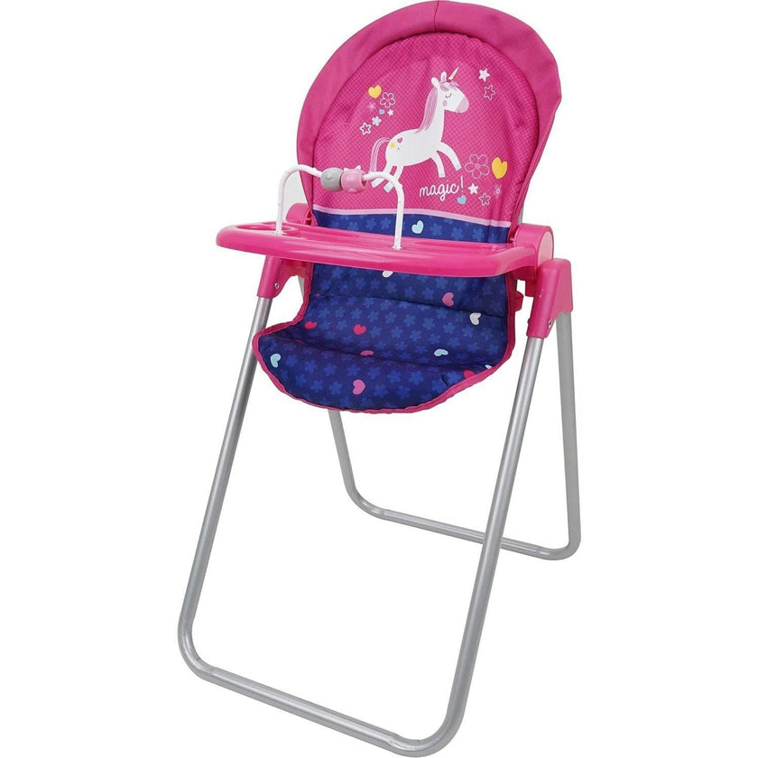 Doll Pretend Play Highchair for 21" Dolls