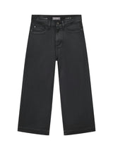 Lily Wide Leg | Black Coated
