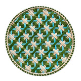 Set of 4 Handwoven Lido Verde Chargers