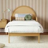 Twin/Full Bed Guardrail in Honey