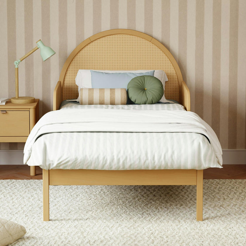 Twin/Full Bed Guardrail in Honey