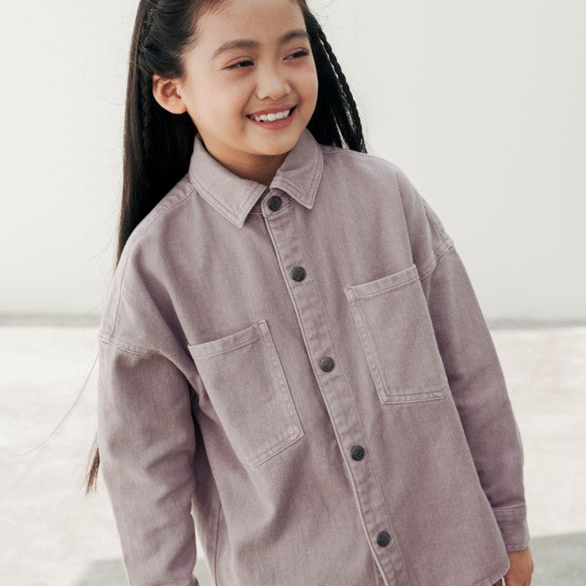 Organic Cotton Denim Overshirt