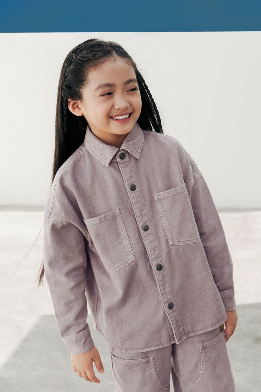 Organic Cotton Denim Overshirt