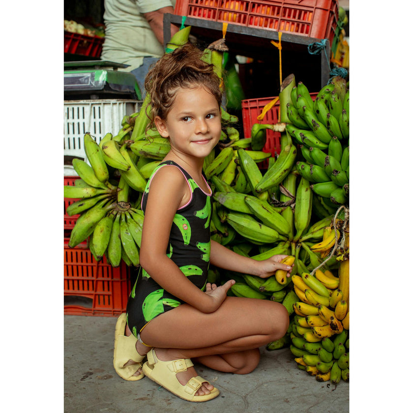 PLATANOS NEGRO - REVERSIBLE SUN&MOON ONE PIECE