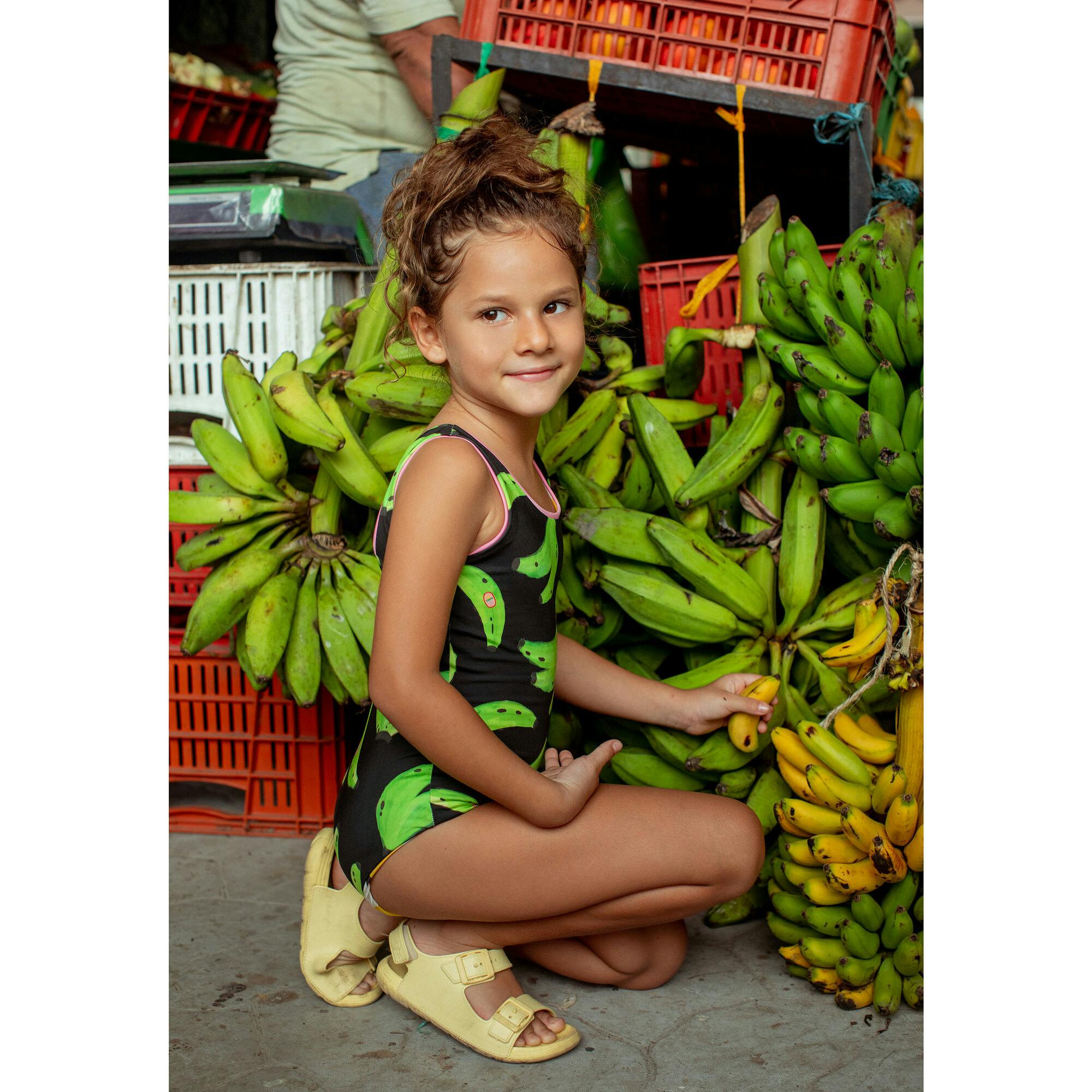 PLATANOS NEGRO - REVERSIBLE SUN&MOON ONE PIECE