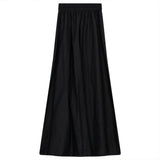 Linen Maxi Pull On Skirt