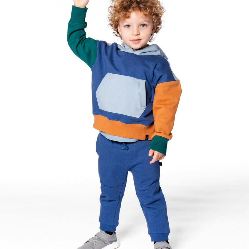 Fleece Sweatpants with Articulated Knees