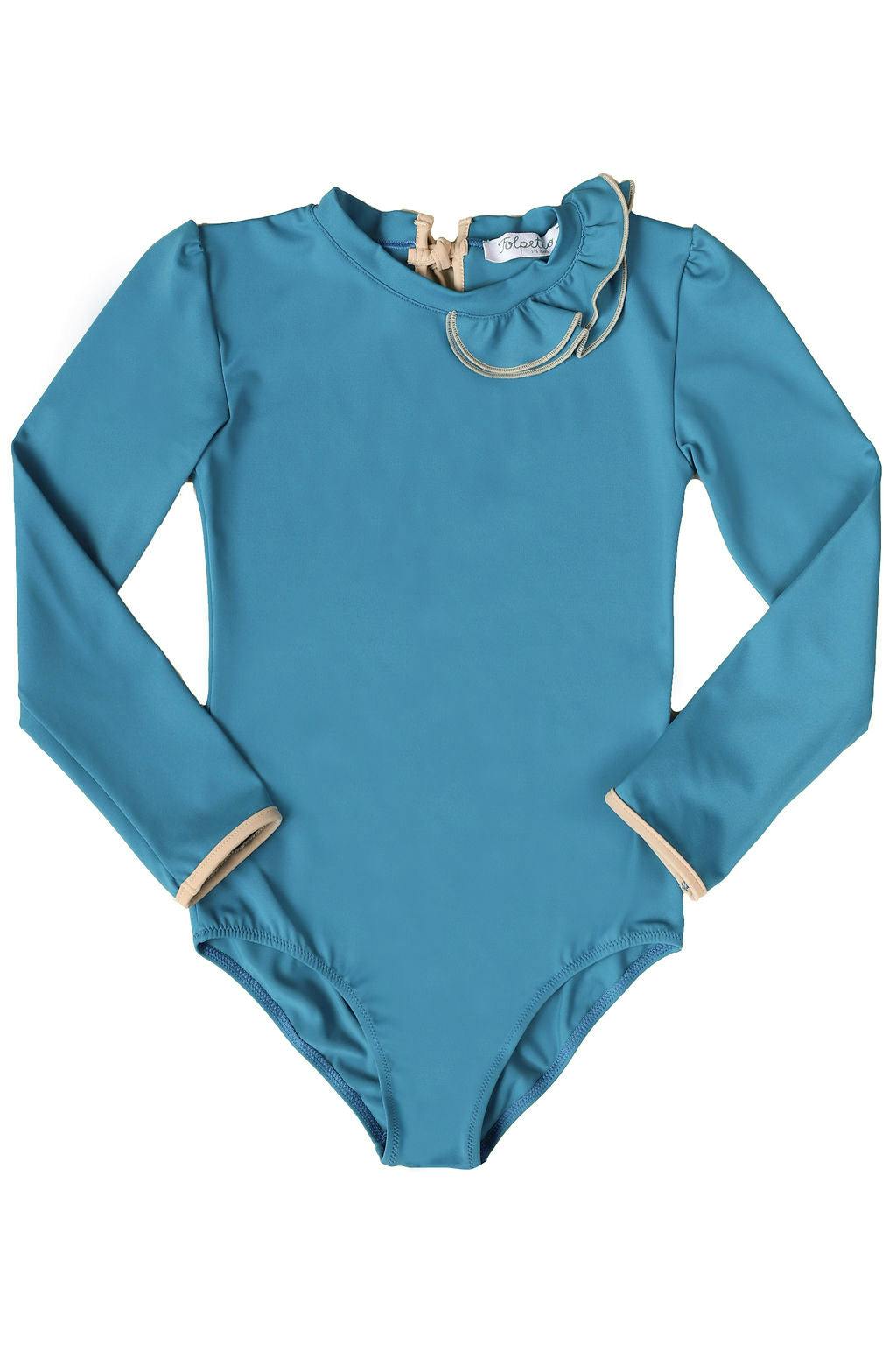 Daphne Surf Suit Sky Blue And Sand