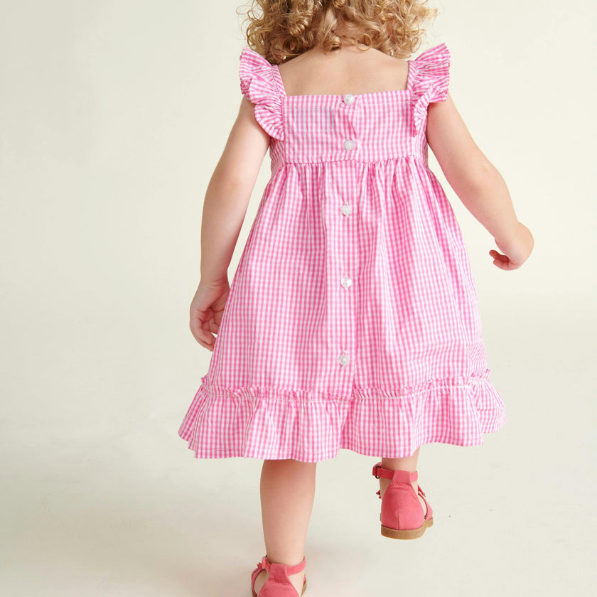 Hand-Smocked Baby Sun Dress Alba
