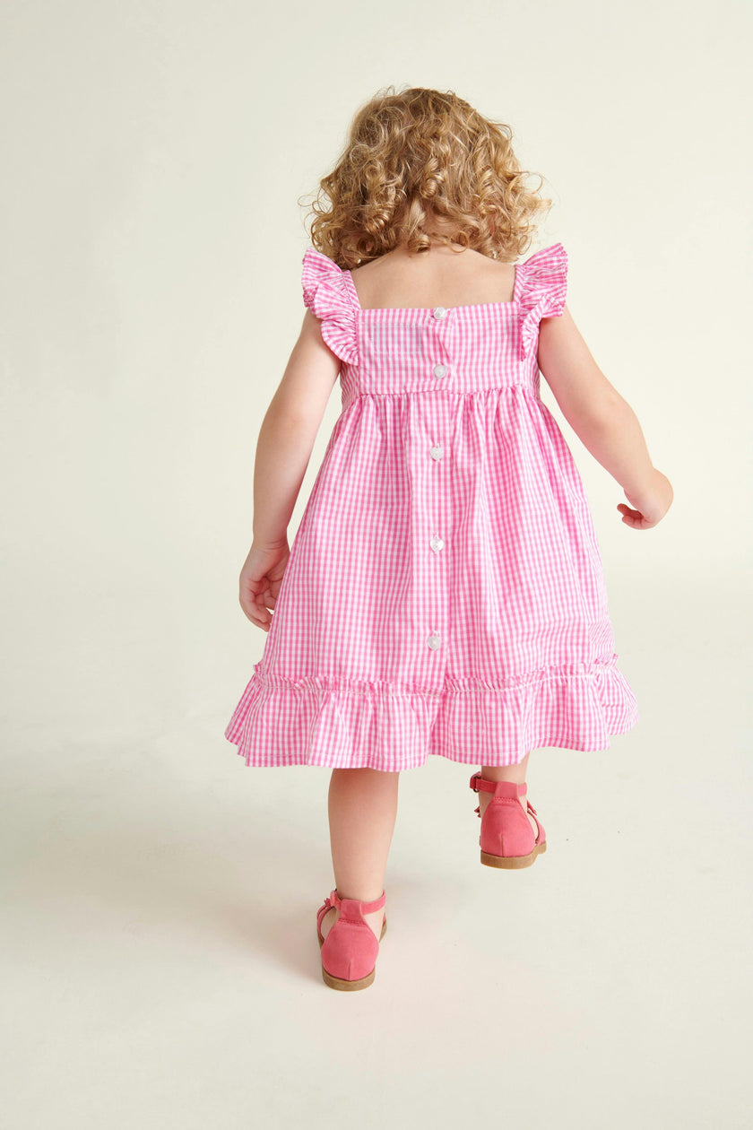 Hand-Smocked Baby Sun Dress Alba