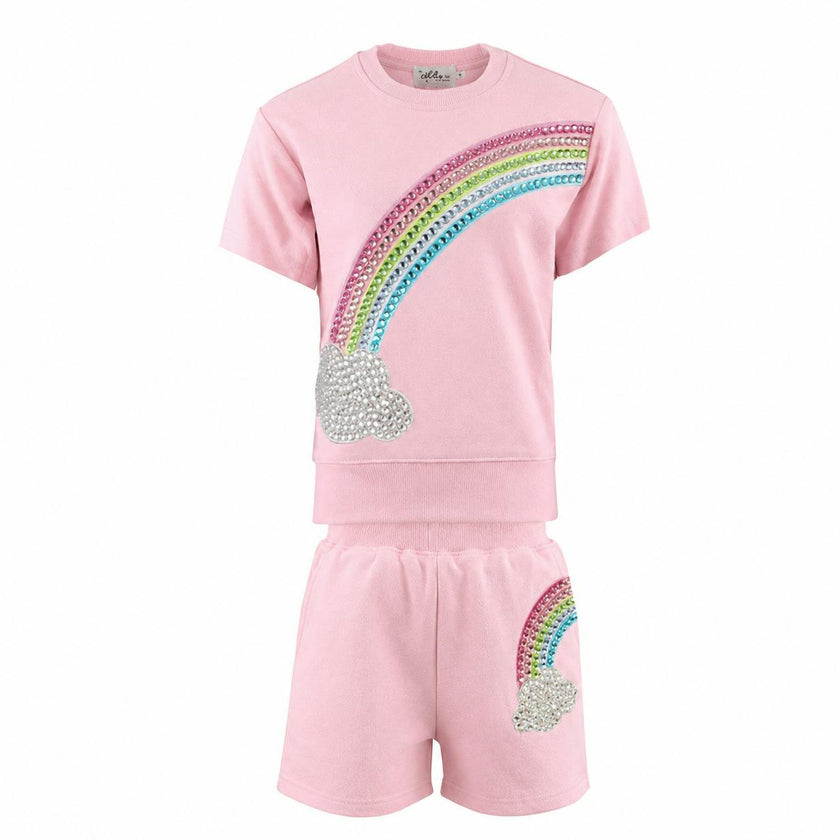 Crystal Rainbow Sky Short Set