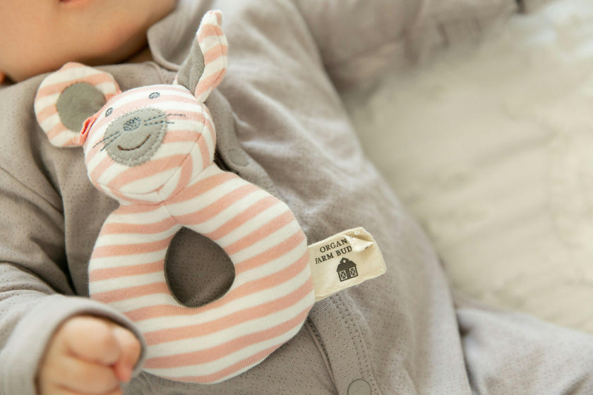 Ballerina Mouse - Teething Rattle