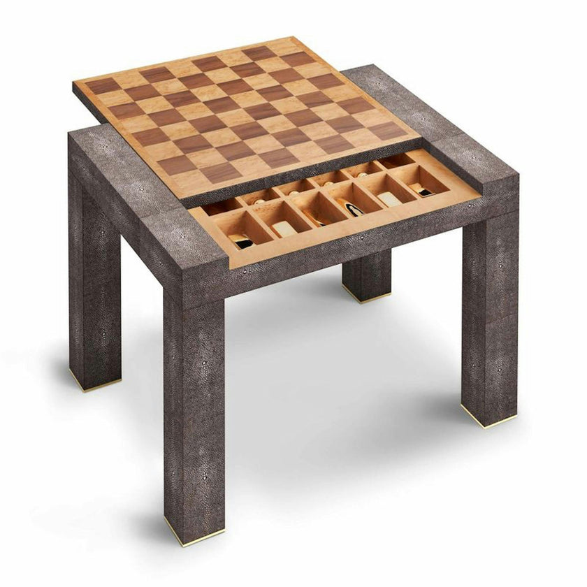 Shagreen Chess Side Table