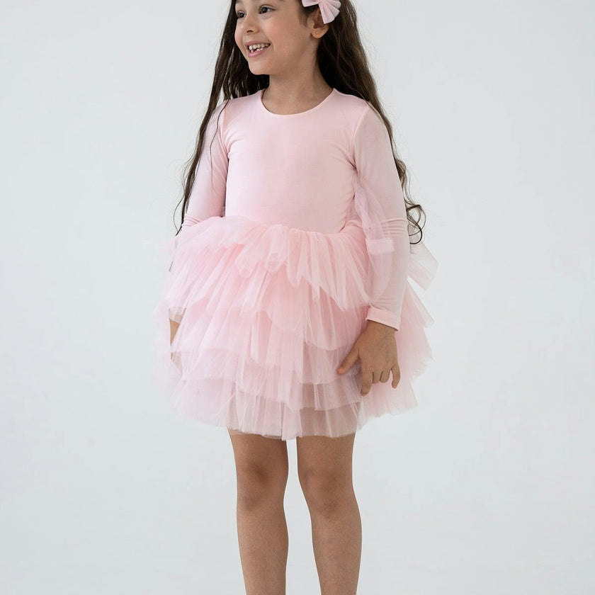 Pink Bloom Tutu Dress