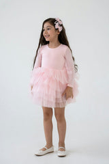 Pink Bloom Tutu Dress