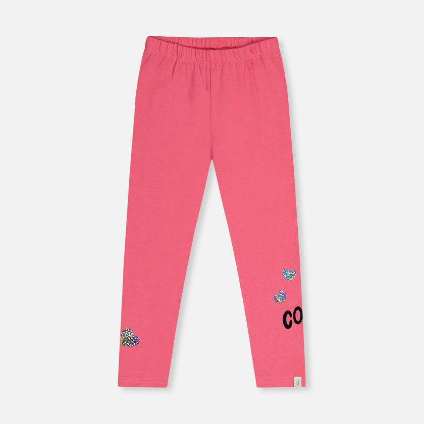 Organic Cotton Leggings Pink