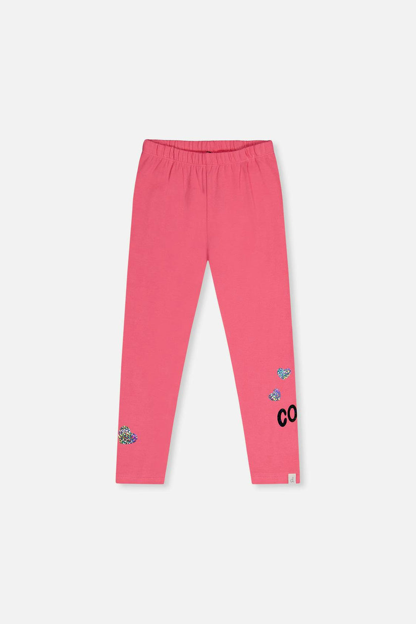 Organic Cotton Leggings Pink