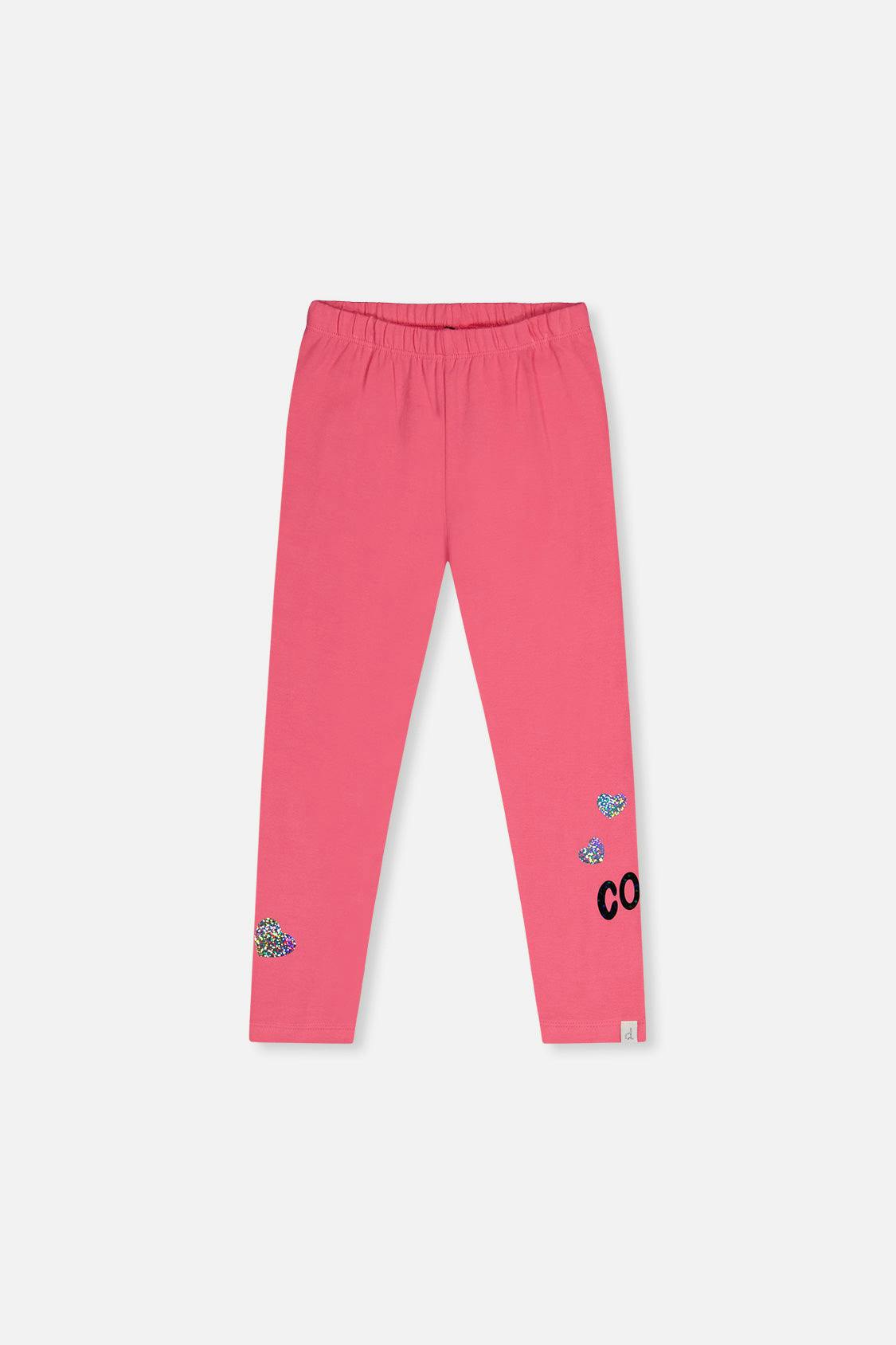 Organic Cotton Leggings Pink