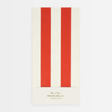 Red Striped Tablecloth
