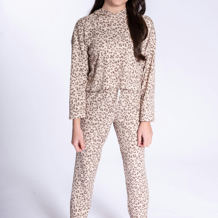 Kids Printed Sweatshirt and Jogger Set
