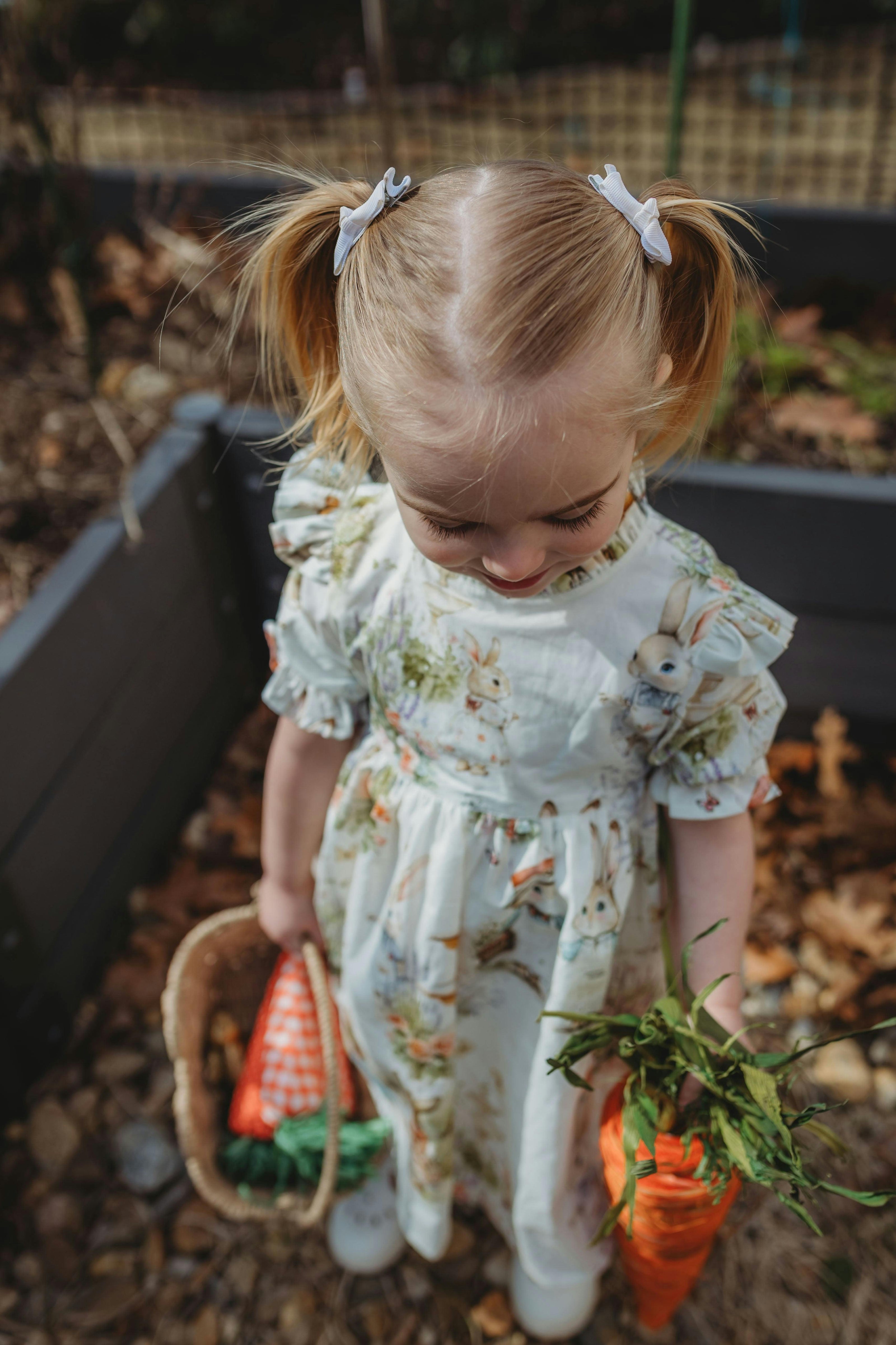 Aoki Dress-Bramble Rabbit Short Sleeve