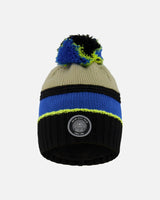 Lined Knit Pompom Hat