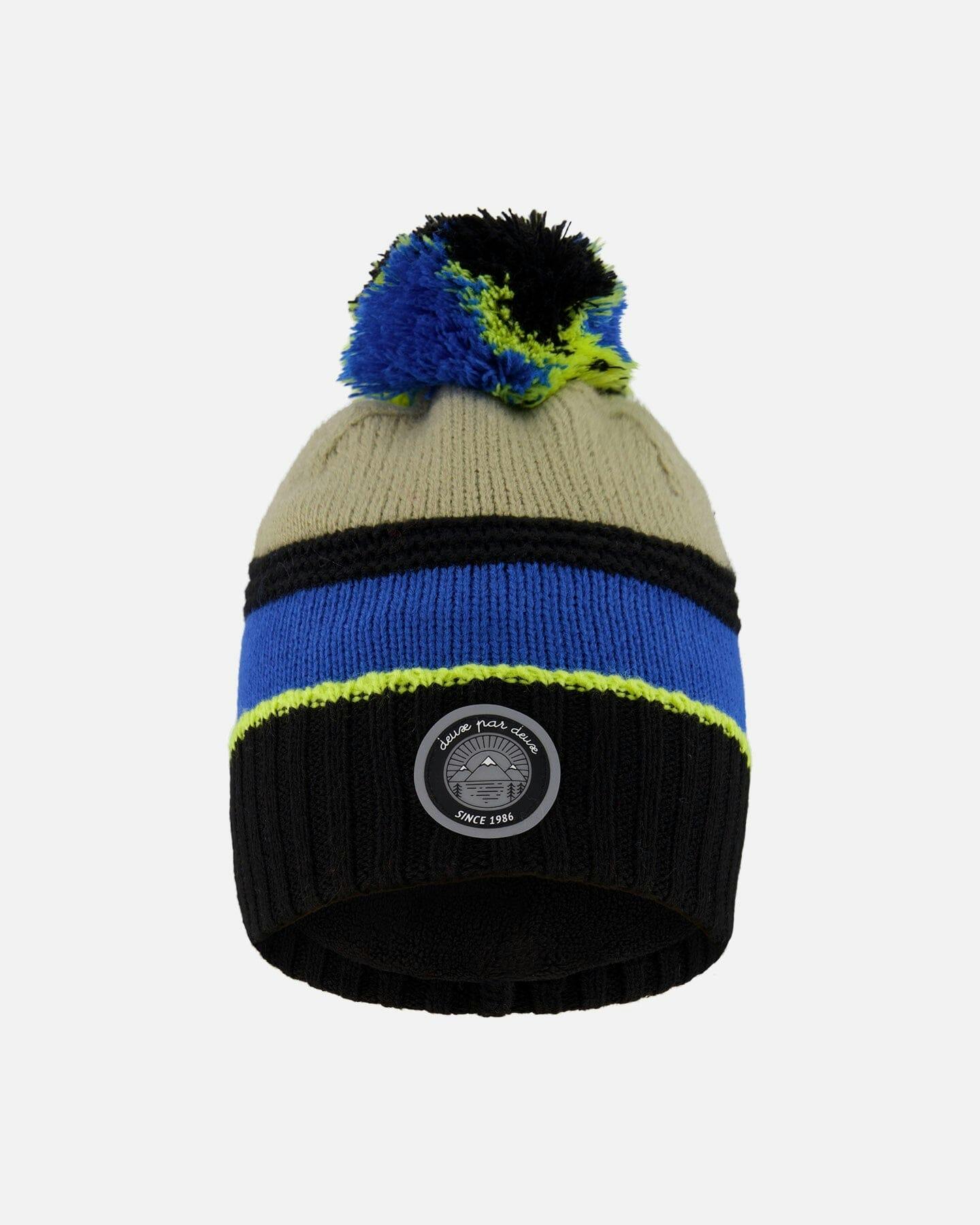 Lined Knit Pompom Hat