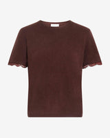 Dailey Cashmere Top with Lace