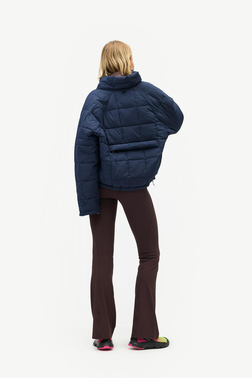 Nellie Packable Puffer Jacket, Navy