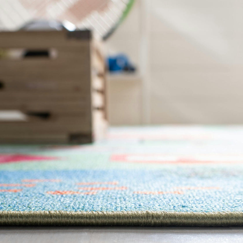 Kids Playhouse Avalon Rug, Green