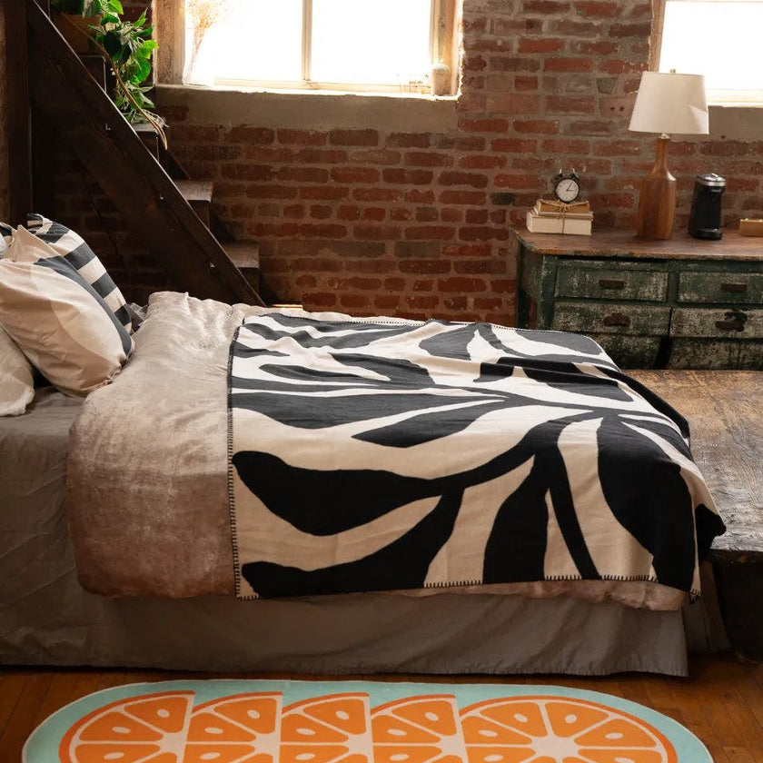 Modern Orange Rug by Johann Banta